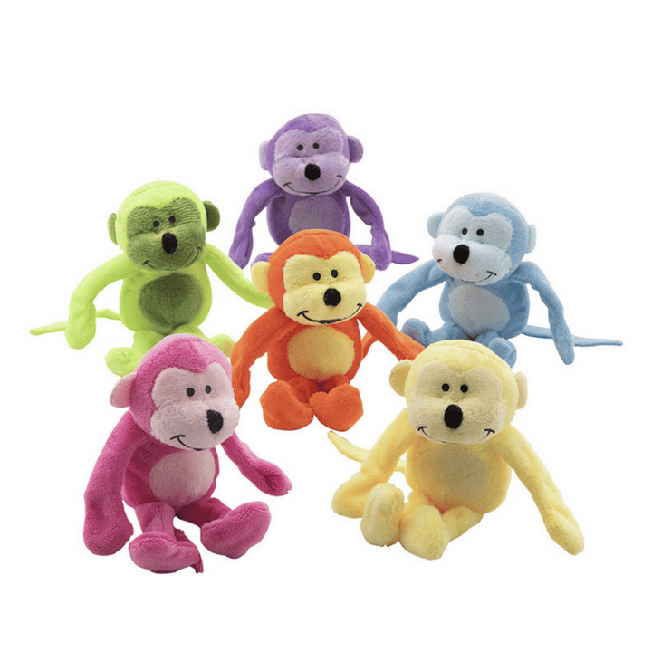 Stuffed Neon Monkey - Fun Carnival Prize – Carnival Savers