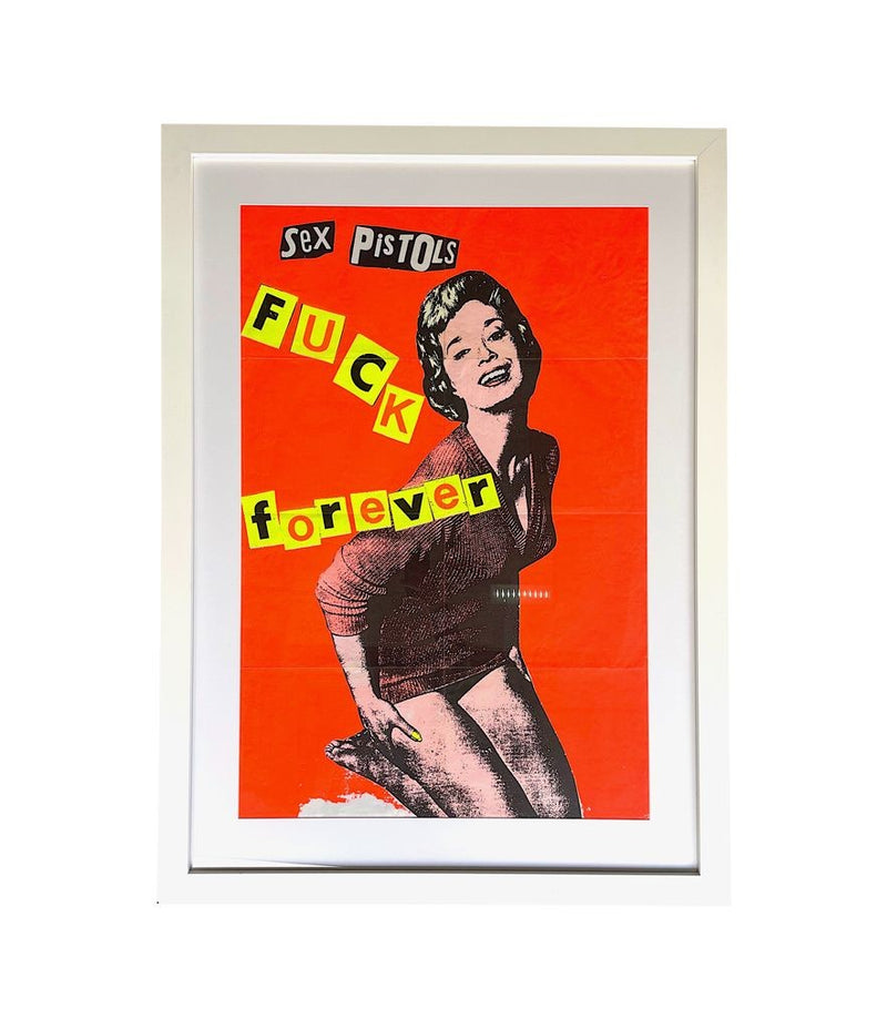 An Original Sex Pistols Silk Lithograph Poster 
