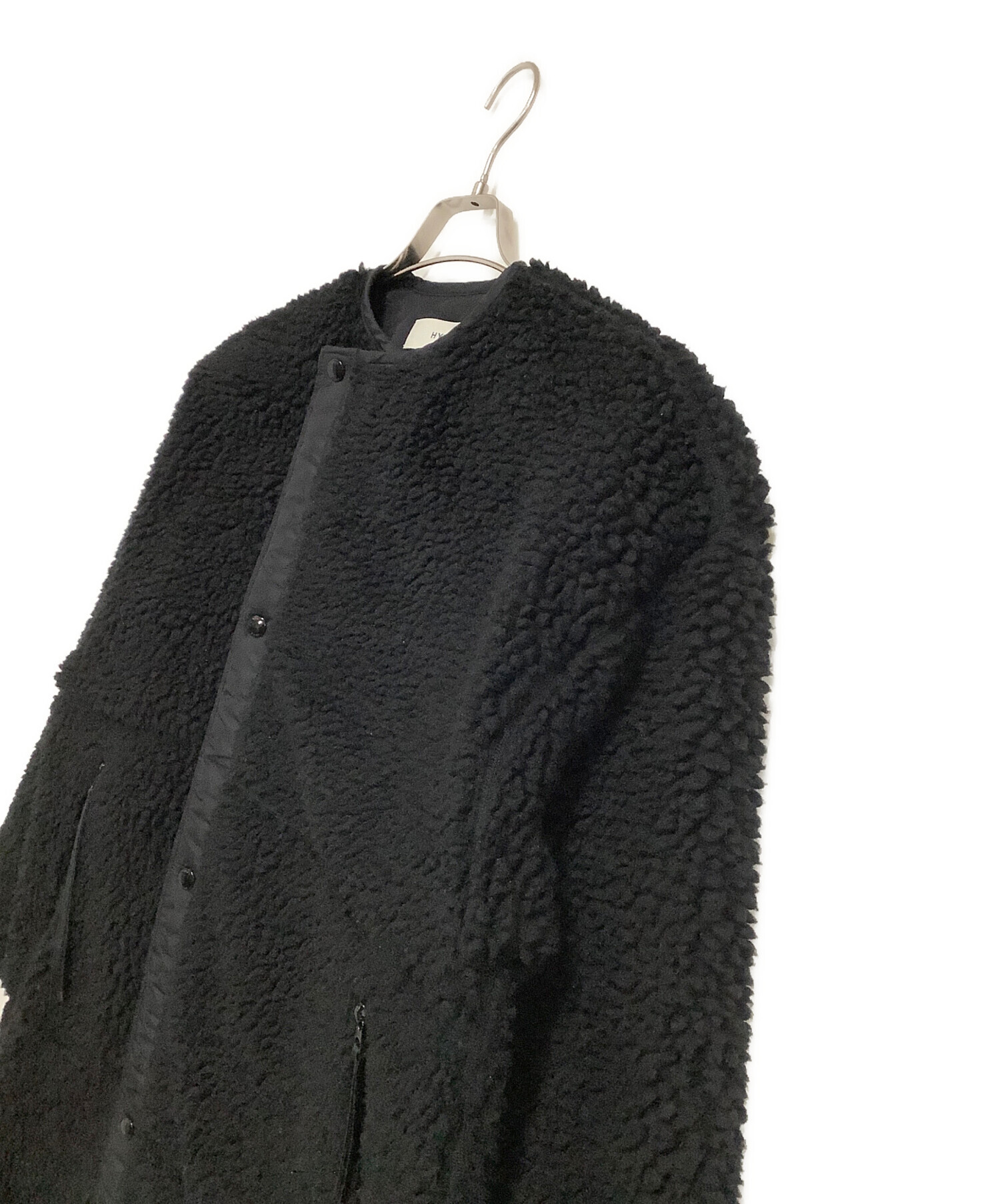 中古・古着通販】HYKE (ハイク) オーバーサイズボアロングコート