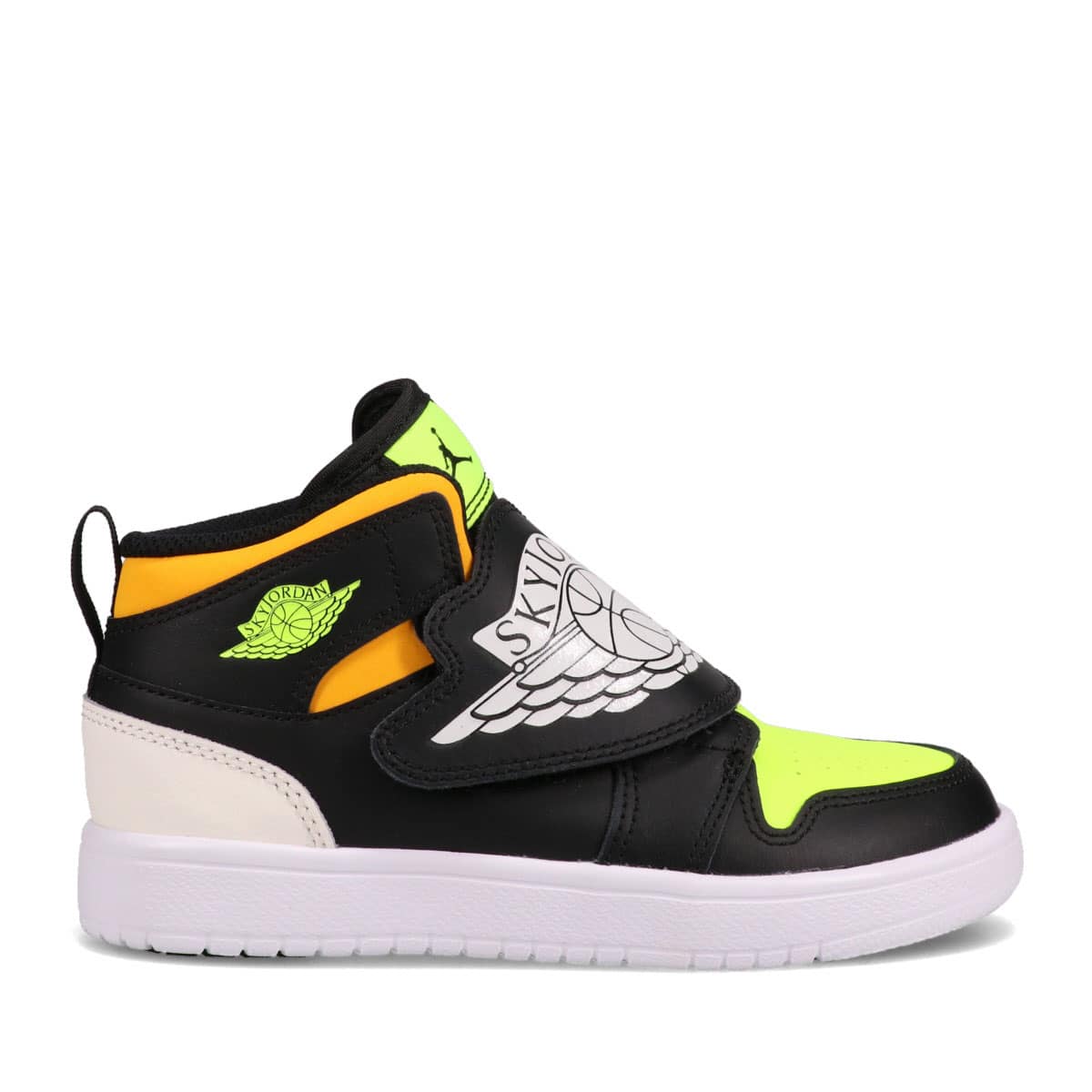 JORDAN BRAND SKY JORDAN 1 (PS) BLACK/BLACK-VOLT-SAIL 21SP-I