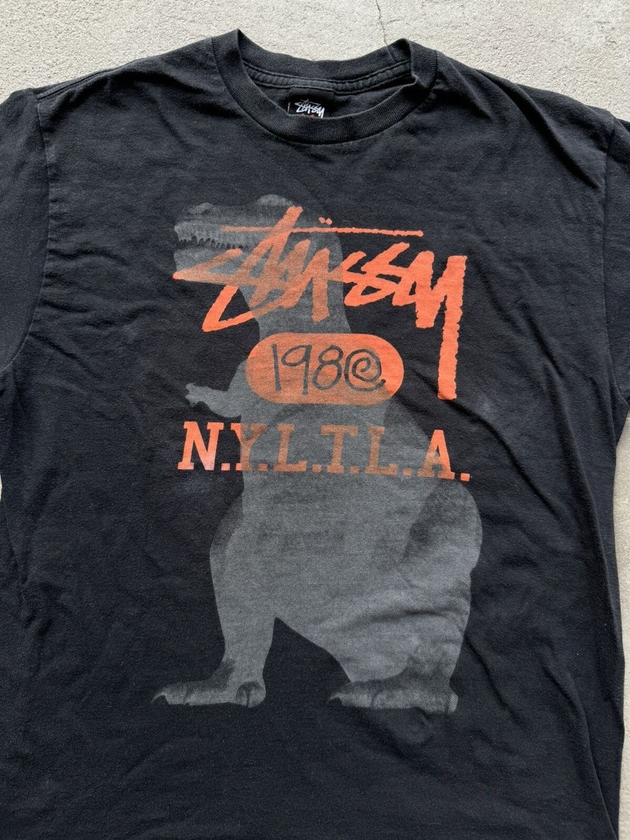 Vintage 00's Stussy dinosaur T-shirt | eBay