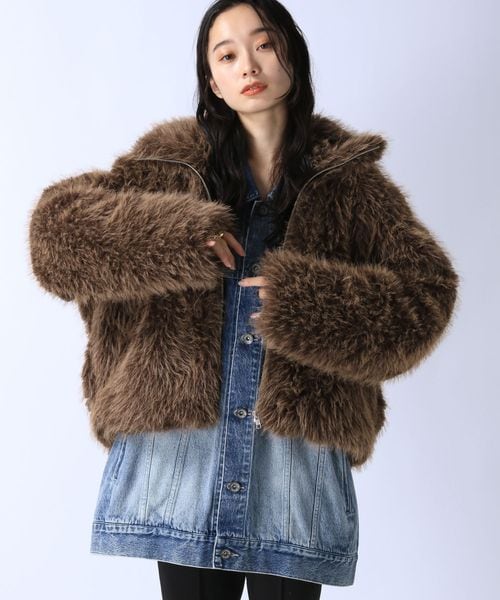 JEANASIS（ジーナシス）の「MIXカラーファーブルゾン（）」 - WEAR