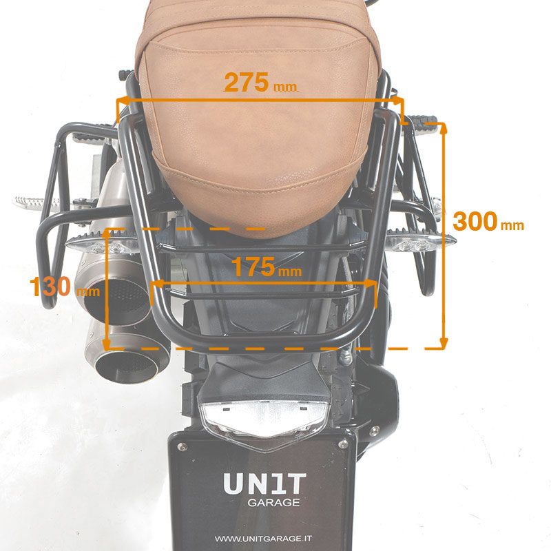 Webike | UNIT GARAGE ユニットガレージ リア ラゲッジ ラック