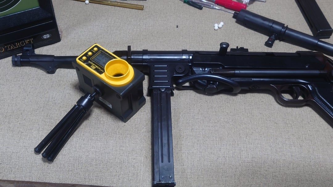 マルシン MP40ガスブローバック 8ミリBB弾ジャンク撃てるようにする