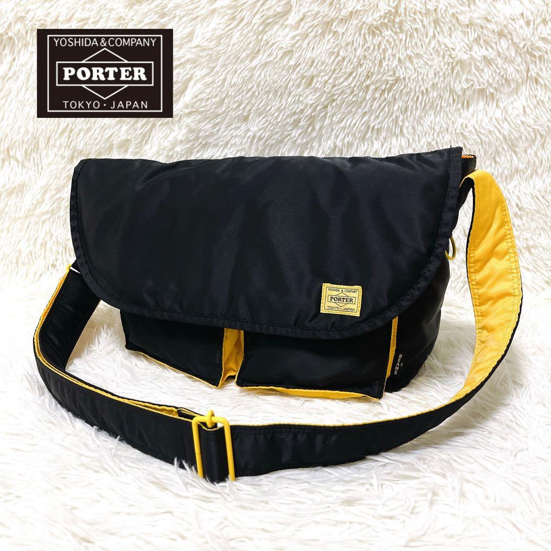 PORTER × BEAMS タンカー メッセンジャーバッグ 35周年 極美品 PORTER ポーター BEAMS ビームス別注 TANKER タンカー 35周年記念
