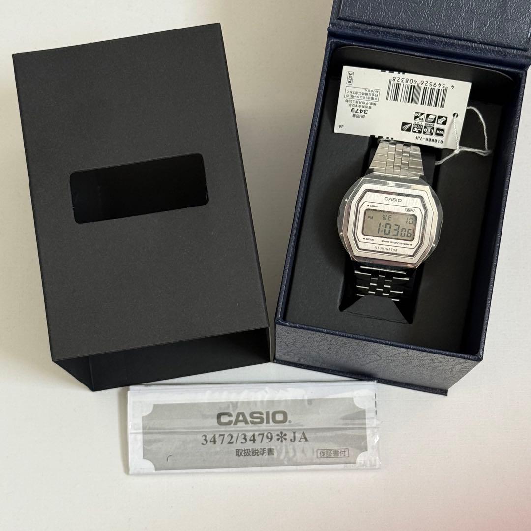 新品未使用CASIO プレミアムシリーズ A1000A-7JF シルバー A1000MA-7JF | CASIO
