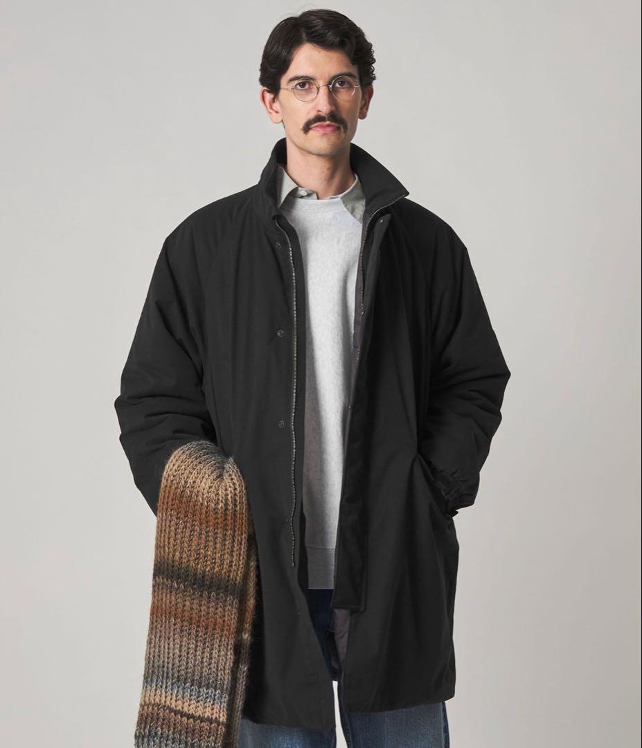 【新品未使用】スティーブンアラン スタンドコート黒 STEVEN ALAN（スティーブンアラン） モッズコート コート ブラッシュド