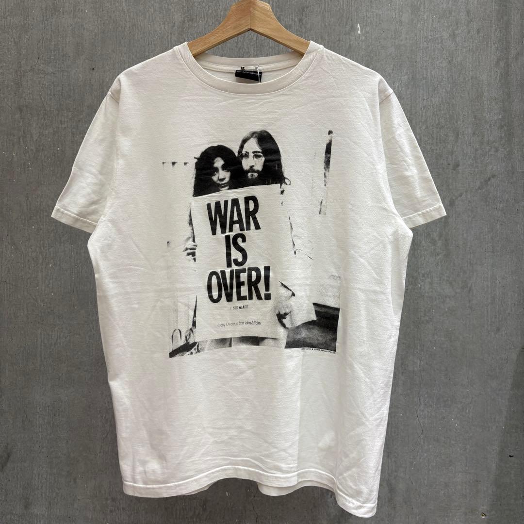 00s WAR IS OVER! Tシャツ ジョンレノン オノヨーコ - メルカリ