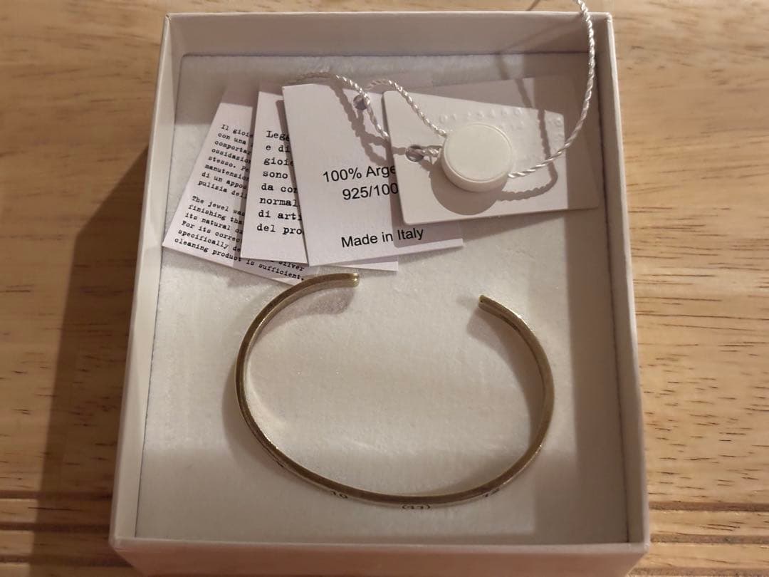 Maison Margiela ナンバリング カフ ブレスレット マルジェラ MAISON MARGIELA/メゾンマルジェラ ナンバリングカフブレスレット
