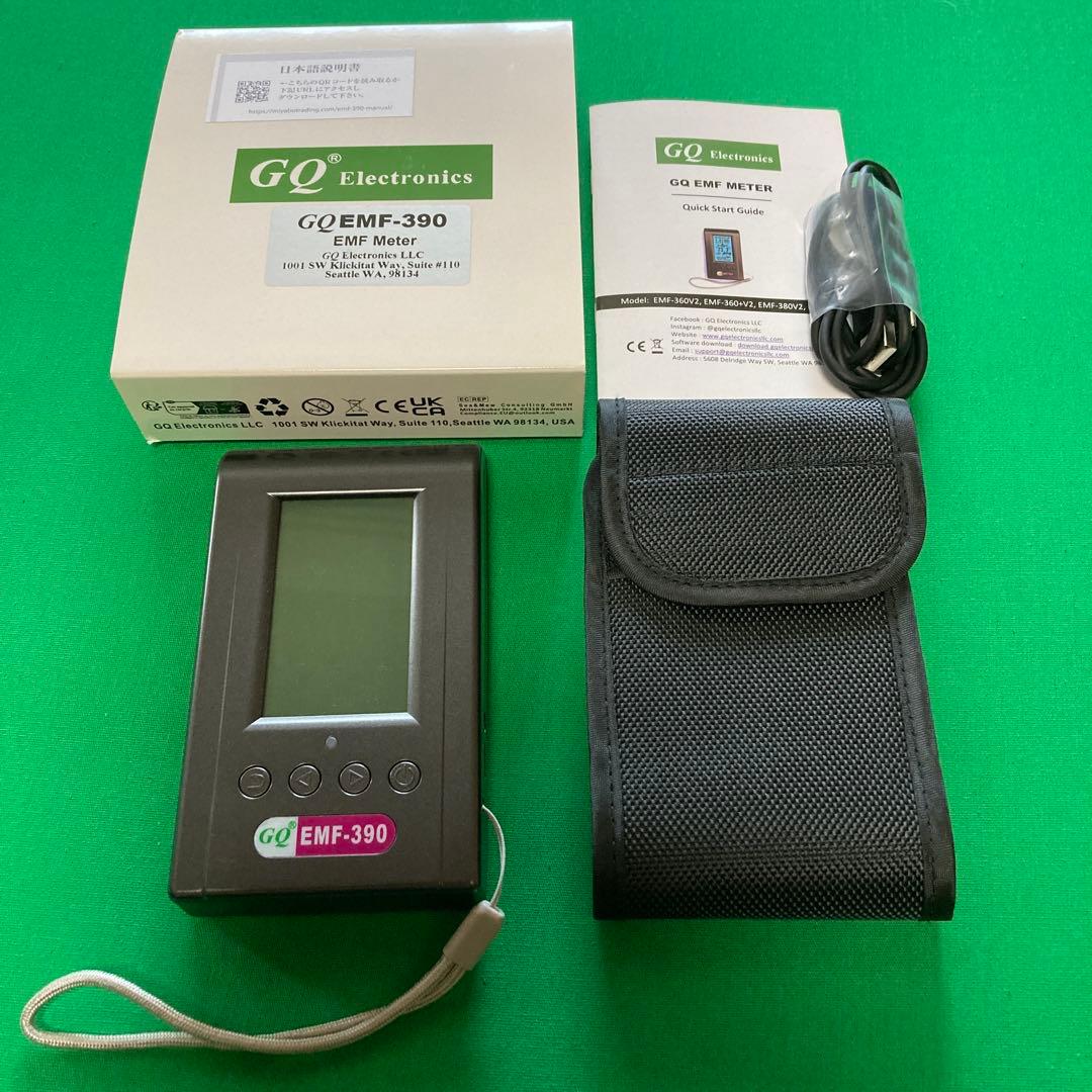 電磁波測定器　GQEMF-390 EMF GQ EMF-390 3in1 multi-field Electromagnetic EMF Meter 5G RF