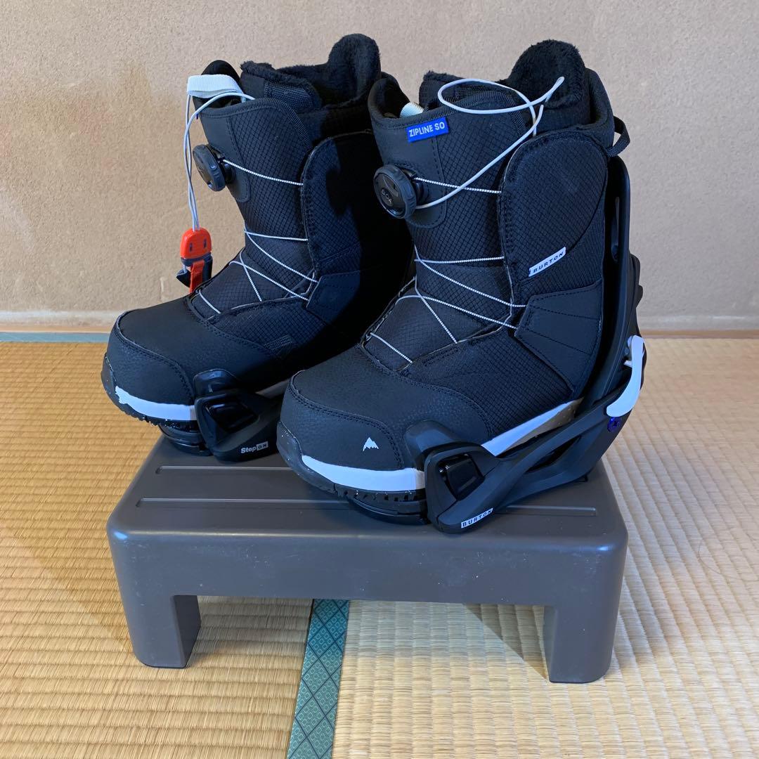 c*n様 BURTON Step onブーツ25cm、ビィンディングセットキッズ BURTON（バートン） 24-25 BURTON ビンディング キッズ Kid's【Step On