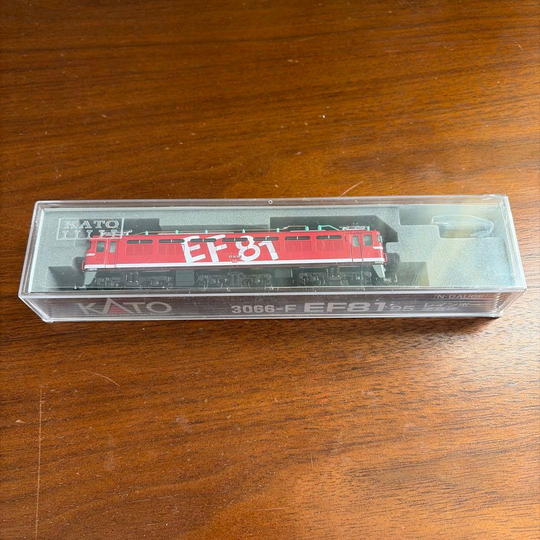 KATO 3066-F EF81 95（スロットレスモーター搭載） KATO 3066-F EF81 95 レインボー塗装機 railways湘南ラインweb店